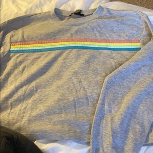 Long sleeve crop top